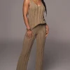 Olive West Bound Sweater Set