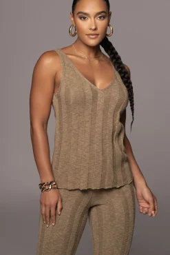 Olive West Bound Sweater Set