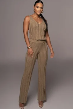 Olive West Bound Sweater Set