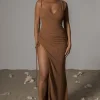 Pecan Dreaming Of Summer Linen Dress