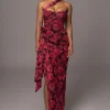 Pink Floral Villa Rosa Maxi Dress