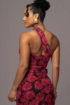 Pink Floral Villa Rosa Maxi Dress