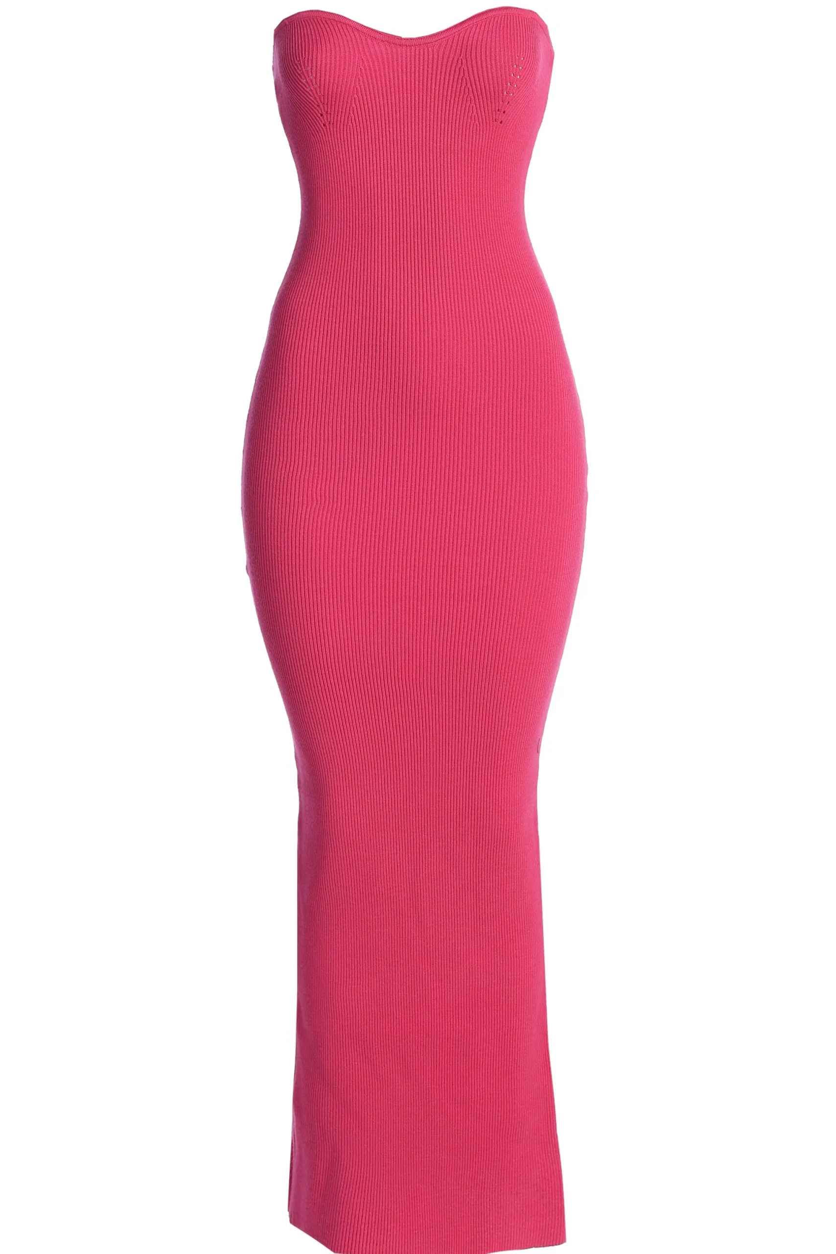 Pink Whisk Away Tube Maxi Dress