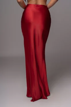 Red Isella 2-Piece Skirt Set
