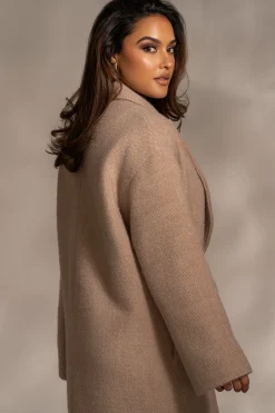 Sand Dion Oversized Coat
