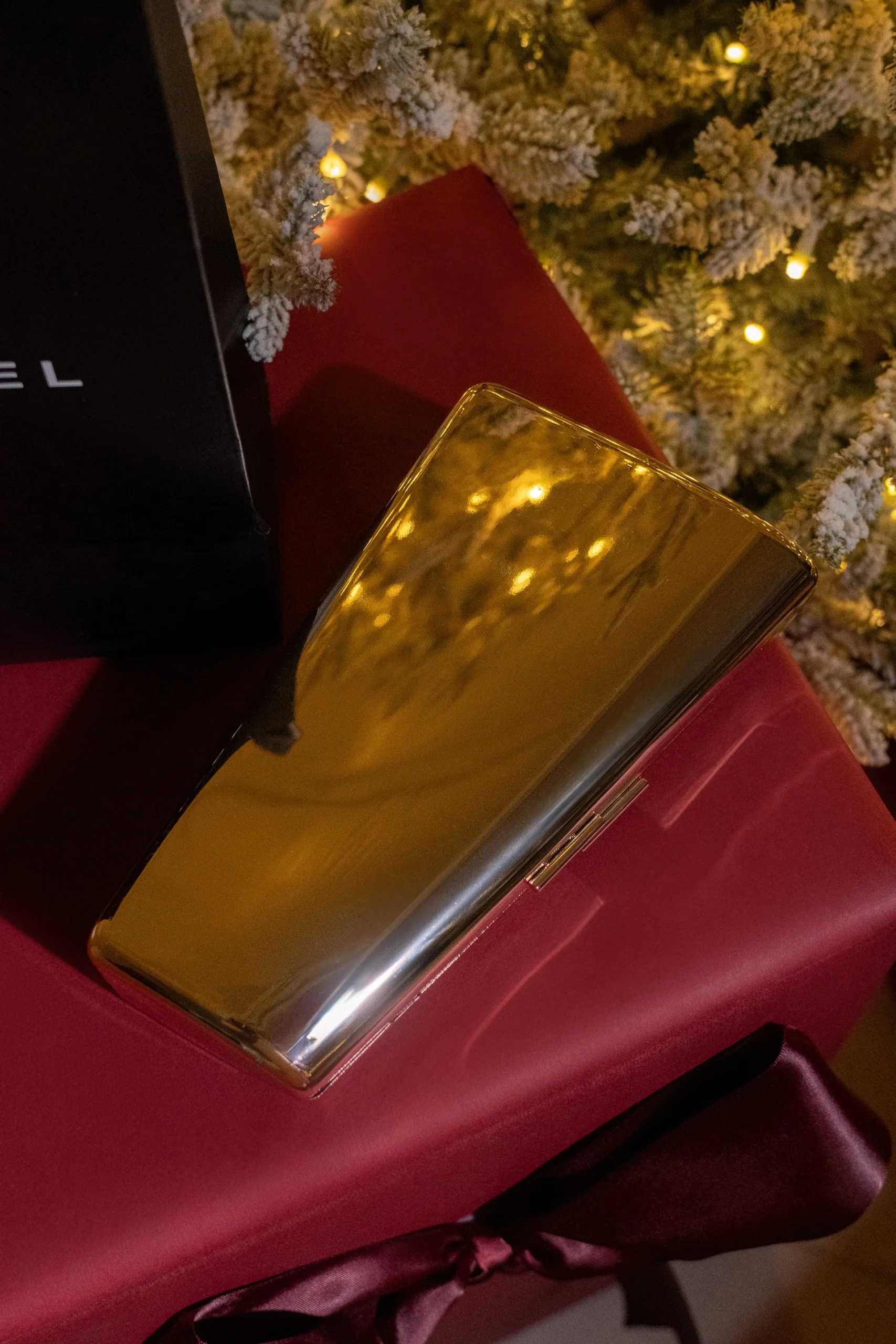 Silver Sasha Clutch
