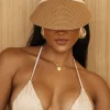 Tan Sunny Skies Visor