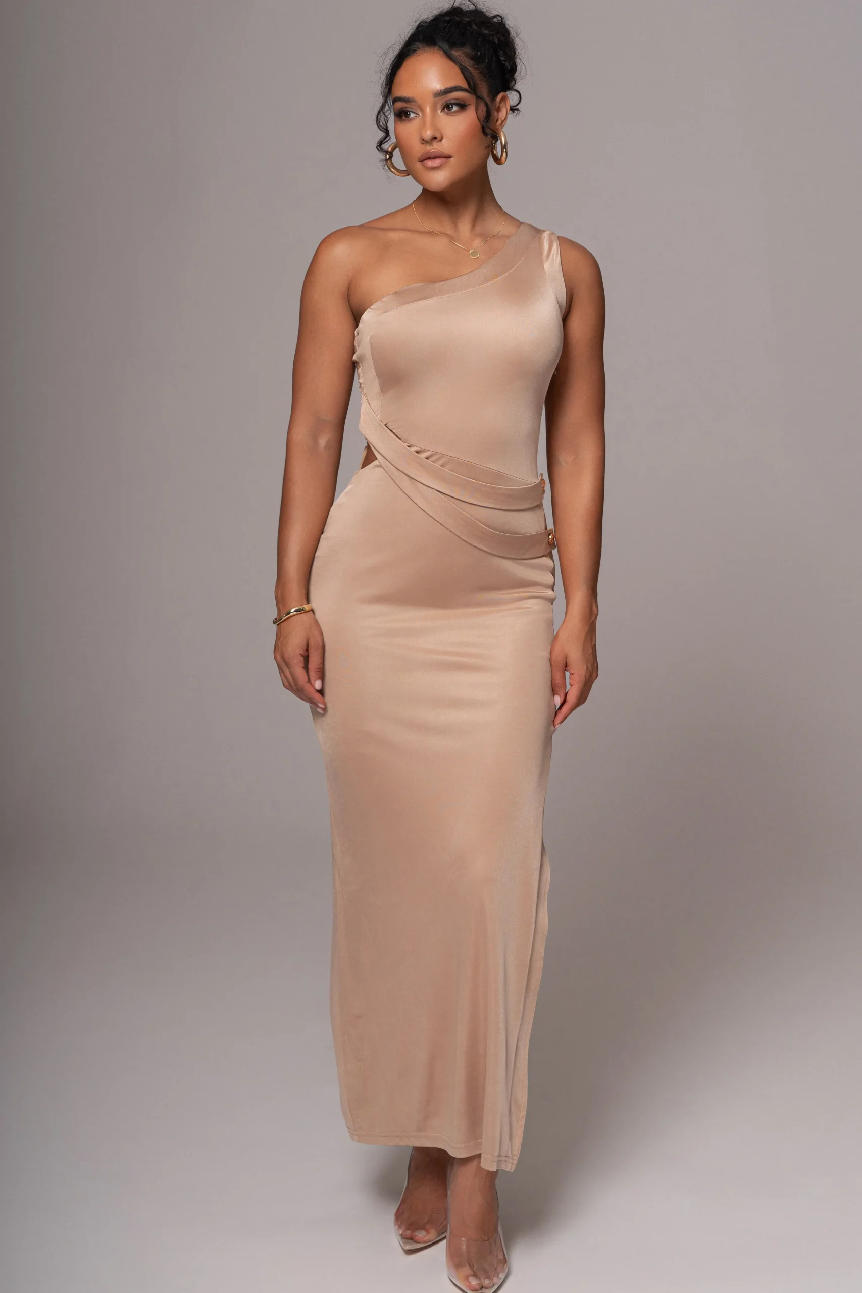 Tan Surrey Maxi Dress