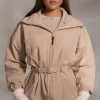 Tan Willow Belted Jacket