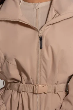 Tan Willow Belted Jacket