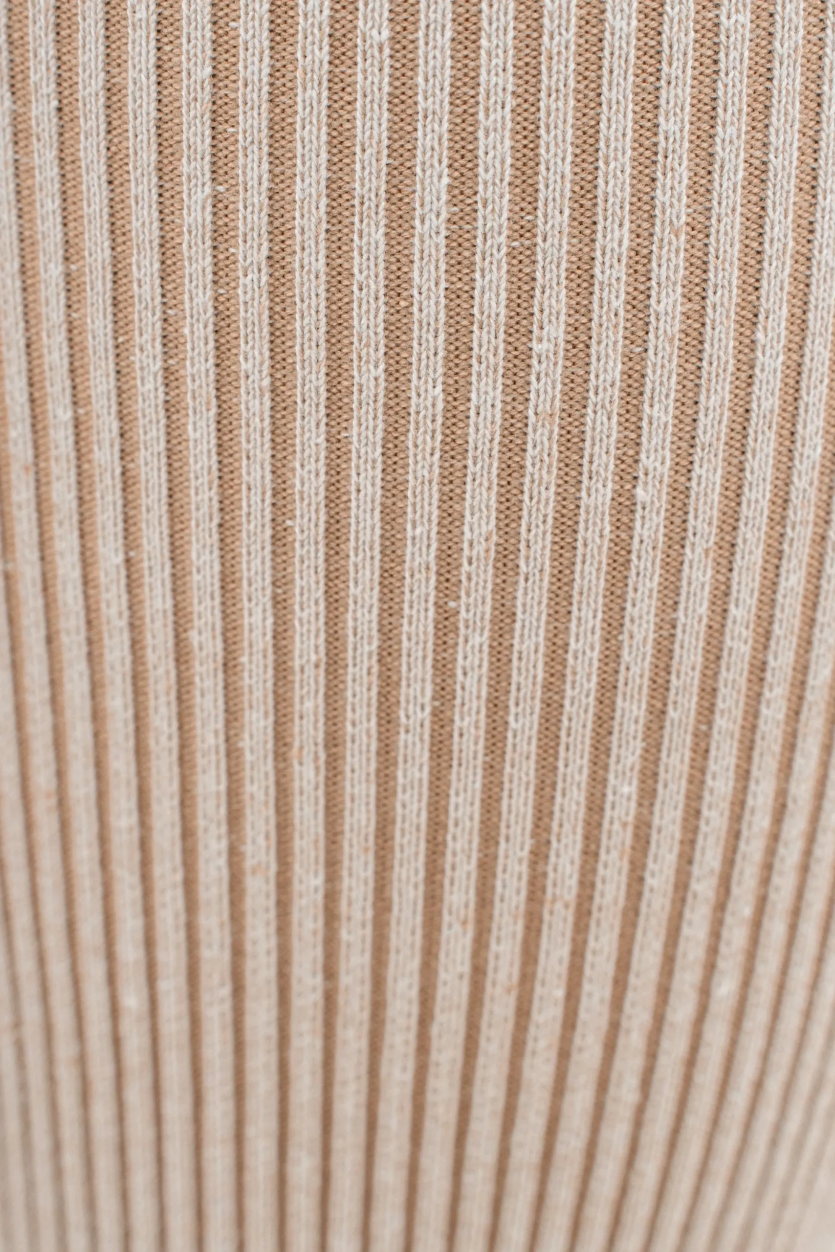 Taupe/White Faya Ribbed Pants