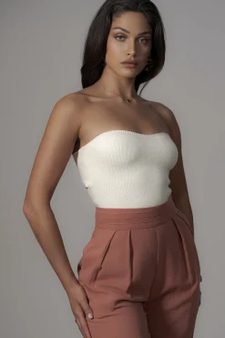 Terra Cotta Villa Views Linen Trousers
