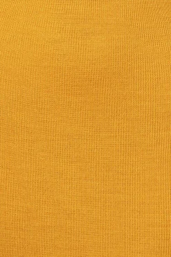 Yellow Sun Rays Knit Maxi Dress